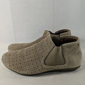 Cobb Hill Leather Suede Shoes Tan Beige Women's 7.5 Perforated CBR23TP 21